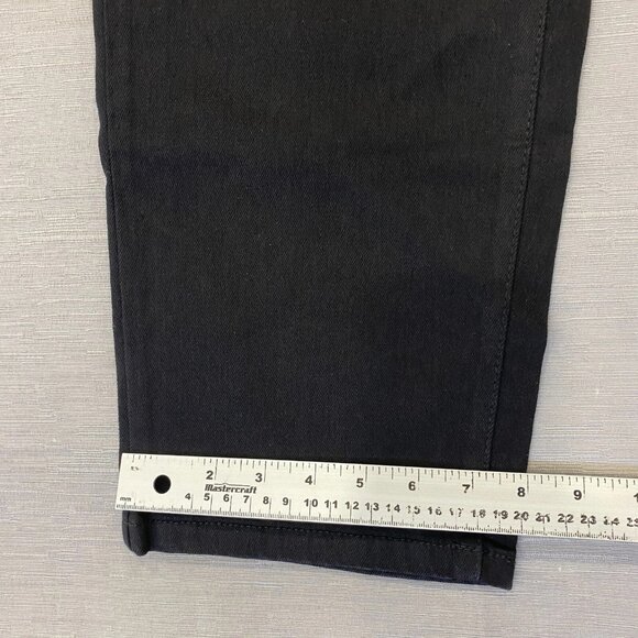 Lucky Brand 410 Jeans Mens 38 x 32 Black Denim Pants Straight Leg - Picture 9 of 14